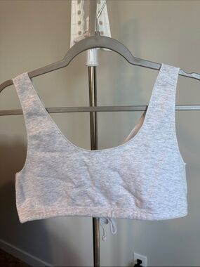 SKIMS cotton fleece bralette
